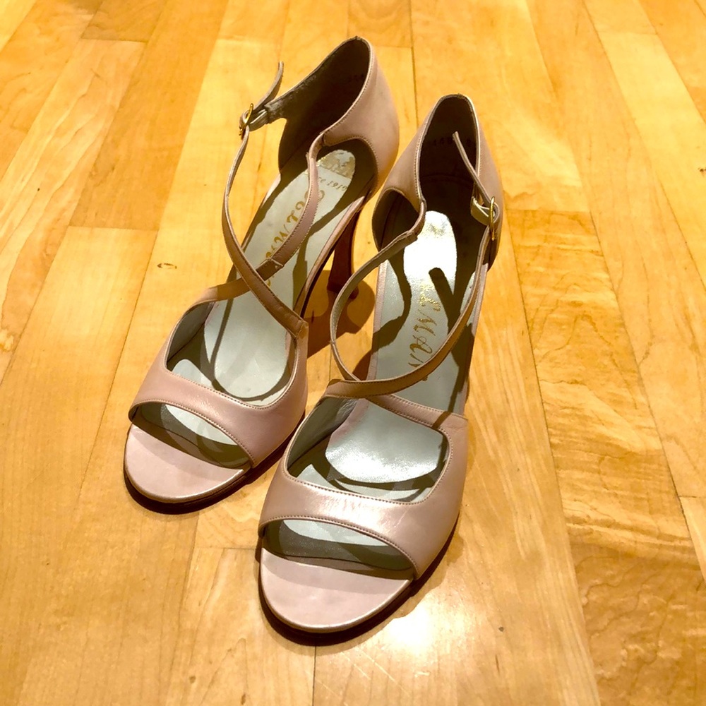 DELMAN SANDALS! Exquisite-Opalescent-Vintage